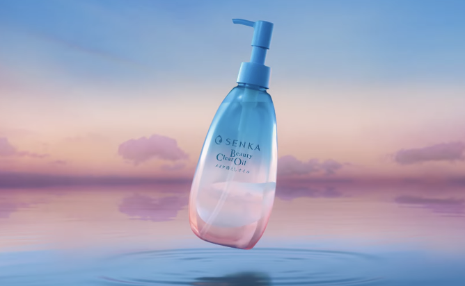 とろみオイルが指の動きに沿って広がる様子の概念図